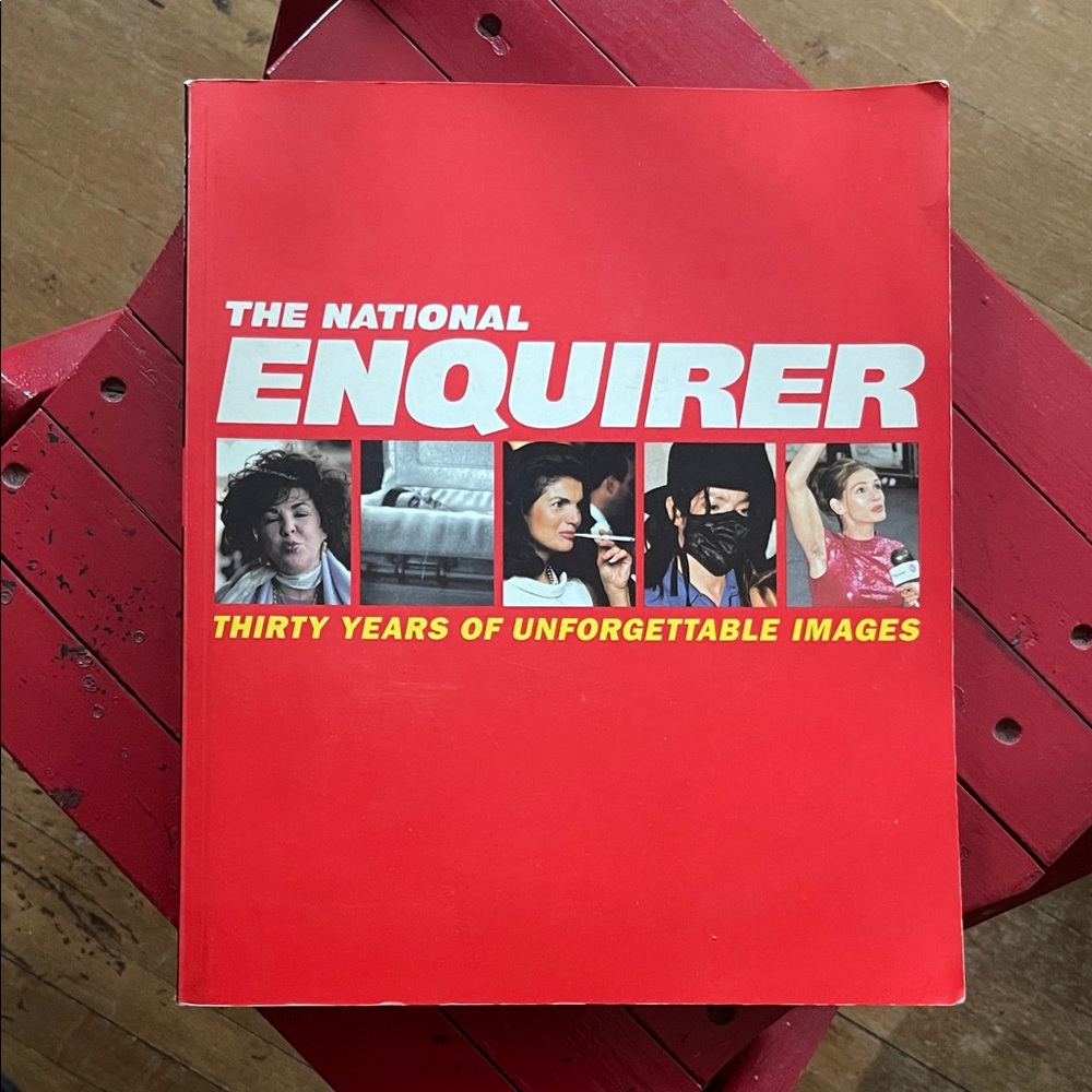 Red National Enquirer Photography Book